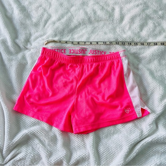 Justice • Pink Athletic Shorts - Picture 3 of 5